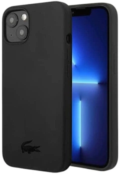 Etui Lacoste do iPhone 13 mini Silicone Black (LCHCP13SSK)
