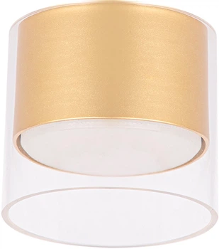 Світильник точковий Eurolamp LED GX53 золотий (4262380668713)