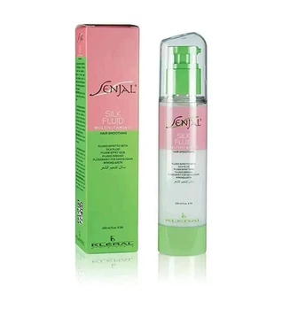 Флюид для мгновенного увлажнения и питания поврежденных волос Kleral System Senjal Silk Fluid Hair Smoothing 100 мл