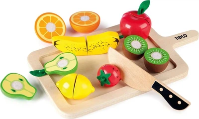Zestaw do zabawy Tidlo do krojenia owoców 16 elementów T0216 (5012824002165)
