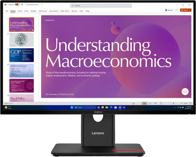 Монітор 23.8" Lenovo ThinkVision T24D-40 (64B9GAR1EU)