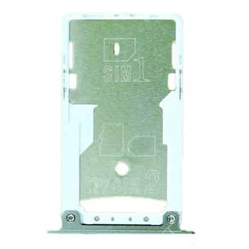 Держатель SIM-карты Xiaomi Redmi Note 4X, С разъемом на карту памяти, Серый - 173488