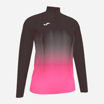 Спортивна кофта жіноча Joma Elite VII 901031.118 M Чорна з білим і рожевим (9999105946072)