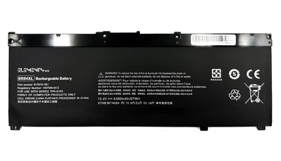 Батарея Elements MAX для ноутбуків HP Omen 15-CE 15-CB 15-DC 15-CX 15.4V 4380mAh (SR04-4S1P-4400)