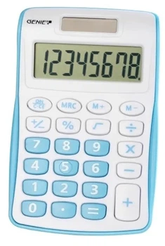 Калькулятор кишеньковий Genie науковий офісний з дисплеєм 8 цифр 1 рядок (4015468124928)