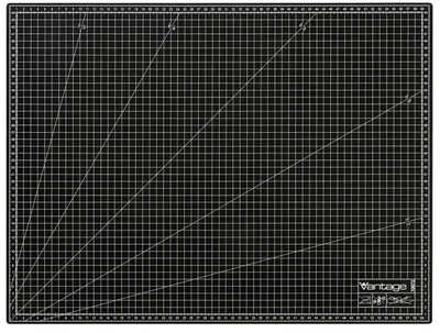 Mata do cięcia Dahle VANTAGE A2 450 x 600 mm Czarna (4009729069929)