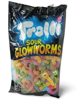 Желейні цукерки Trolli Кислі червʼяки 1 кг