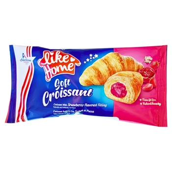 Круасан Like Home Soft Croissant з полуничною начинкою 40 г