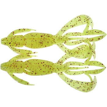 Силикон Keitech Crazy Flapper 2" PAL#01 Chartreuse Red Flk (8 шт/уп)