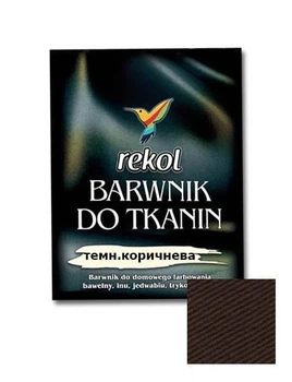 Краска для тканей темно-коричневая 15 гр (1шт) арт.51624