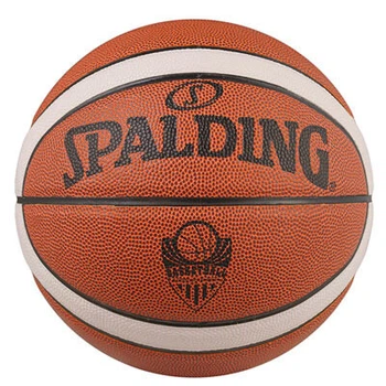 М'яч баскетбольний помаранчевий зі смугою №7 Spalding SPL7PU/WH