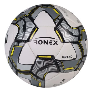 М'яч футбольний сірий Ronex Grand
