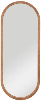 Lustro wiszące Atmosphera 77786 Gianni w drewnianej ramie 35 x 90 cm Brązowe (3560232559532)