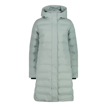 Куртка CMP Women's Long Padded Down Jacket with Hood Jade Green M (1097-35K3676-E421 40)
