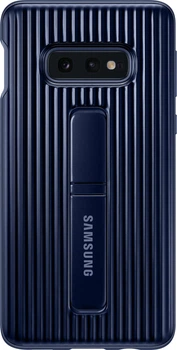Чехол противоударный с подставкой Protective Standing Cover для Samsung Galaxy S10e Blue Navy SM-G970