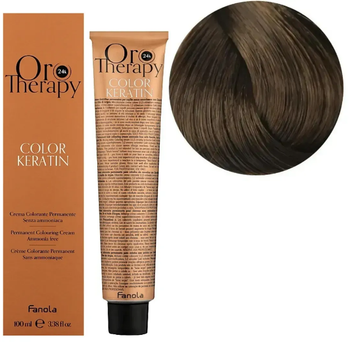 Крем-фарба безаміачна для волосся Fanola Oro Therapy №6/00 Intense dark blonde 100 мл (3085WB)