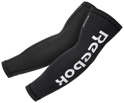 Нарукавники Reebok ACTIVCHILL черный унисекс S для бега и фитнеса компрессионные рукава