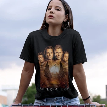 Футболка Supernatural (Season 15) S чорний