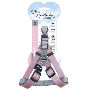 M-Pets Gentle Dog Triangle - Шлея треугольная для маленьких, средних и крупных пород собак S/1,5x34-50 см (6953182753957)