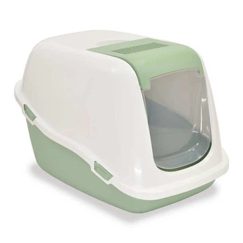 Закрытый туалет для котов с фильтром Petmax Cat Toilet Ella Comfort 57х39х41 см (3838851384560)
