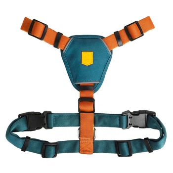 Woolly Wolf Color Block Harness Lime Mix - Шлейка анатомическая для собак маленьких, средних и больших пород M / 38-60х56-78 см (6430072389545)