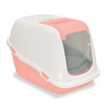 Закрытый туалет для котов с фильтром Petmax Cat Toilet Ella Comfort 57х39х41 см (3838851384553)