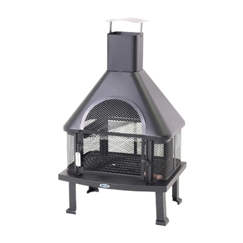 Садовий камін з грилем HEAT Outdoor Living Saga