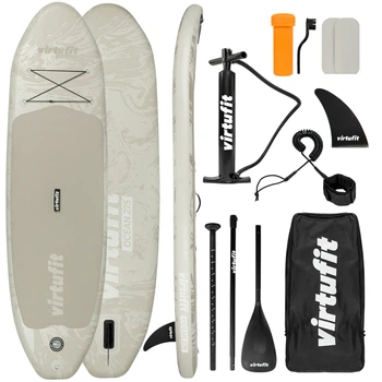 Надувна SUP-дошка VirtuFit Ocean 275 см, з аксесуарами, бежева