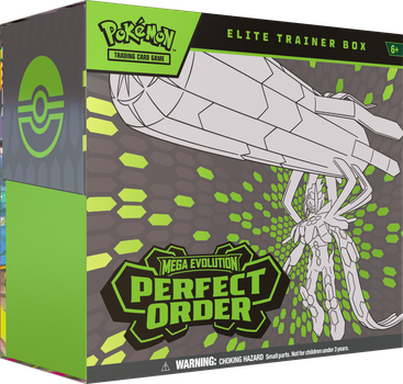 Dodatek Pokemon TCG: Mega Ewolucja – Perfect Order – Elite Trainer Box (196214136373) Dodatek Pokemon TCG: Mega Ewolucja – Perfect Order – Elite Trainer Box (196214136373)