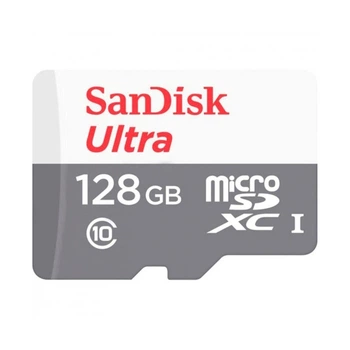 Карта пам'яті microSDXC SanDisk Ultra 128 ГБ Class 10 UHS-I V10 A1 до 100 МБ/с