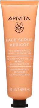Peeling do twarzy Apivita Apricot oczyszczający 50 ml (5201279083779)