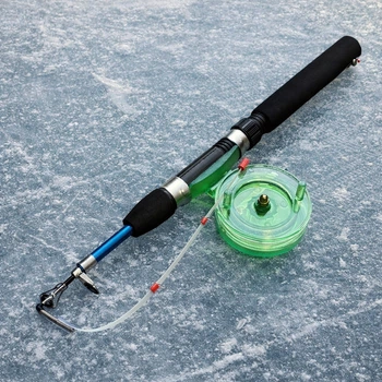 Удочка зимняя iFish №1 с боковым кивком в сборе 75см