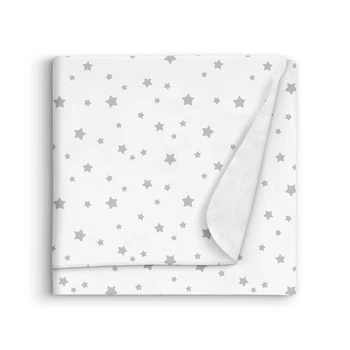 Пеленка Cosas GREY STARS Фланель 100х120 см (4822052436226)