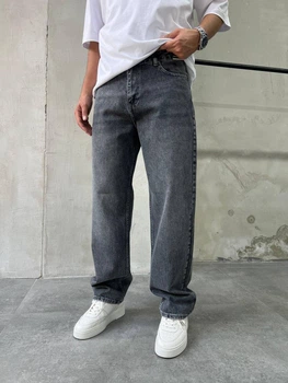 Мужские джинсы Difransel Baggy 30 темно-серые