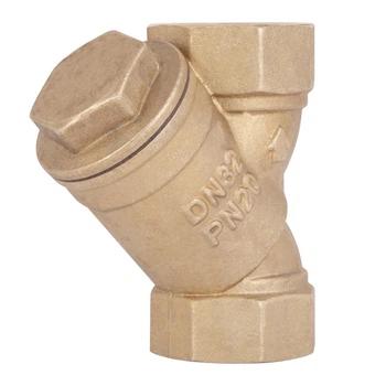 Косой фильтр грубой очистки 1 1/4" (DN32) 400 мкм Icma для воды