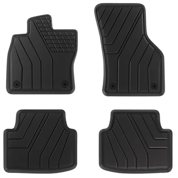Коврики в салон Skoda Octavia IV з 2019, 4шт, Amal Plast, резиновые, черные