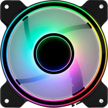 Корпусний вентилятор AeroCool Mirage 12 ARGB 120 мм, чорний (ACF3-MR10217.11)