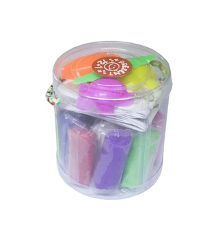 Набір для ліплення "Master-Do", тісто і формочки, 12 + 1 квітів Dankotoys (37394)