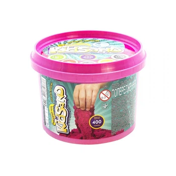 Кінетичний пісок "KidSand", рожевий, 400г Dankotoys (44162)