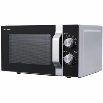 Микроволновая печь Sharp R204SA 20 л 800 Вт соло серебристая механическая