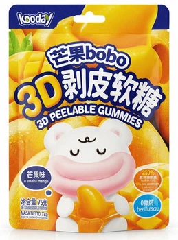 Жевательные конфеты Kooday 3D Peelable Gummies Mango 75г