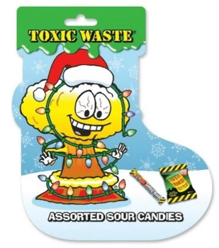 Кислые конфеты Toxic Waste Christmas Stocking 70г
