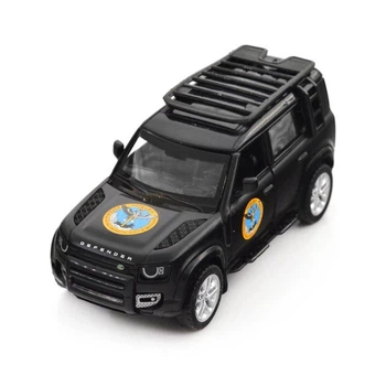 Автомодель TechnoDrive Шевроны Героев Land Rover Defender 110 ГУР МО (250364M)