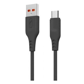 USB кабель SkyDolphin S61VB, MicroUSB, 2.0 м., Черный - 270912
