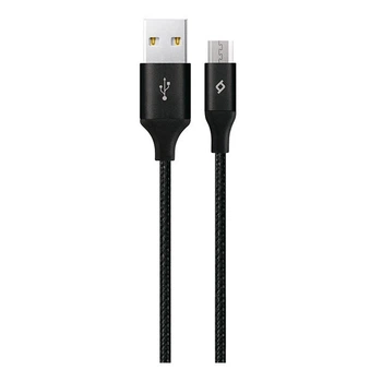USB кабель Ttec 2DK21S, MicroUSB, 2.0 м., Черный - 377084