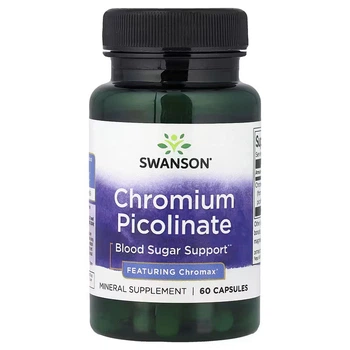 Хром пиколинат Swanson Chromium Picolinate 200 мкг 60 капсул