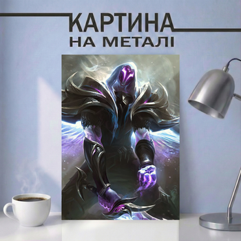 Картина на металі 21х30 (А4) League of Legends — з персонажем Пайк (Pyke), унікальний подарунок