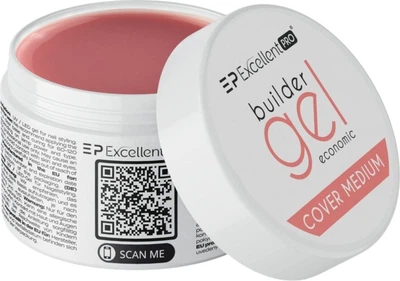 Żel budujący do paznokci Excellent Pro Economic Cover Medium 50 g (5903900427715)