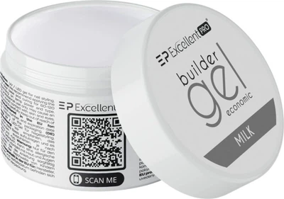 Żel budujący do paznokci Excellent Pro Economic Milk 50 g (5903900438056)