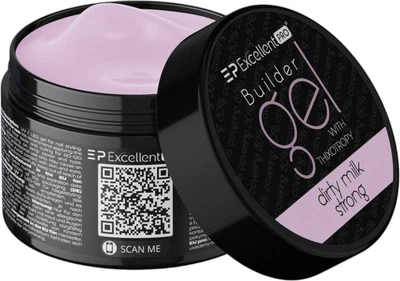 Żel budujący do paznokci Excellent Pro Thixotropy Dirty Milk Strong 50 g (5903900445443)